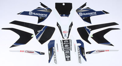 D COR 2016 HUSQVARNA FC 250 RACELINE COMPLETE KIT BLACK 20-70-400-BK