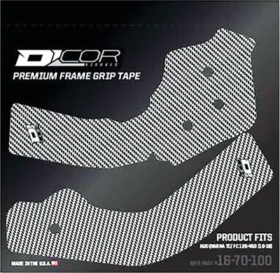 D COR FRAME GRIP GUARD DECAL WHITE 2017-2018 HUSQVARNA TE 300 16-70-100