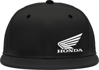 D COR HONDA WING SNAP BACK HAT BLACK 70-109-1