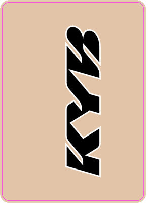 D COR FORK TUBE GRAPHIC (KYB) PART# 40-80-103 NEW