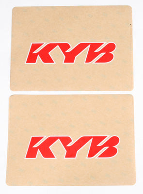 D COR UPPER FORK DECAL KYB RED 40-80-123