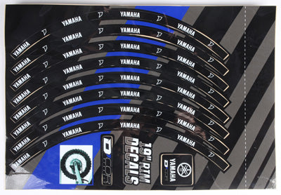 D COR RIM DECALS 19" YAMAHA LOGO REAR 40-80-207