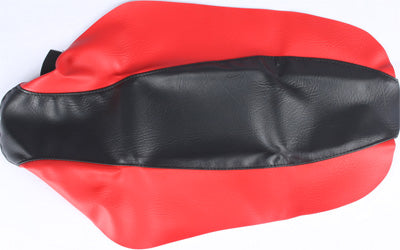 QUAD WORKS SEAT COVER RED/BLACK CRF80 4/13/2014 PART# 35-18001-21 NEW