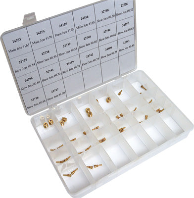 CYCLE PRO PRO JET ASSORTMENTS MASTER JET KIT CV CARB PART# 20748 NEW