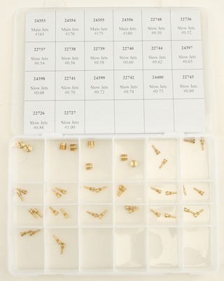CYCLE PRO PRO JET ASSORTMENTS MASTER JET KIT BUTTERFLY CARB 20749