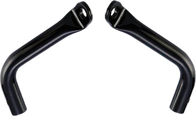 BAGGER WERX SADDLEBAG SUPPORT BRACKETS BLACK LONG PART# 101007 NEW