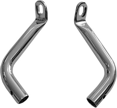 BAGGER WERX SADDLEBAG SUPPORT BRACKETS CHROME SHORT 101005
