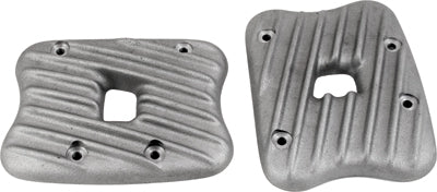 EMD RIBBED ROCKER COVERS RAW (PAIR) PART# RCXL/R/R NEW