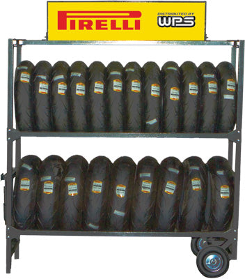 PIRELLI TIRE RACK SIGN 12 X48 PART# PIRELLI SIGN NEW