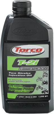 TORCO T-2I 2-STROKE INJECTION OIL 1L PART# T920022CE