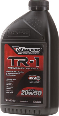 TORCO TR-1R PREMIUM BLEND RACING OIL 20W-50 1L PART# A142050CE
