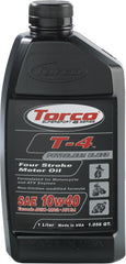 TORCO T-4 4-STROKE MOTOR OIL 10W-40 1L PART# T611040CE