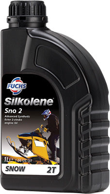 SILKOLENE SNOW 2T SYNTHETIC ENGINE OIL 1L PART# 80162000478