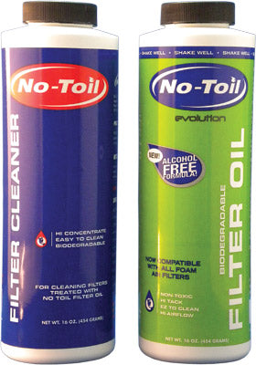 NO TOIL EVOLUTION AIR FILTER OIL 2/PK PART# EV104