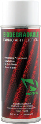 NO TOIL FABRIC AIR FILTER OIL 12OZ PART# NT302