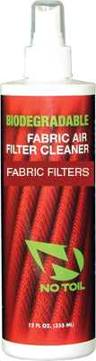 NO TOIL BIODEGRADABLE FABRIC AIR FILTER CLEANER 12OZ PART# NT303