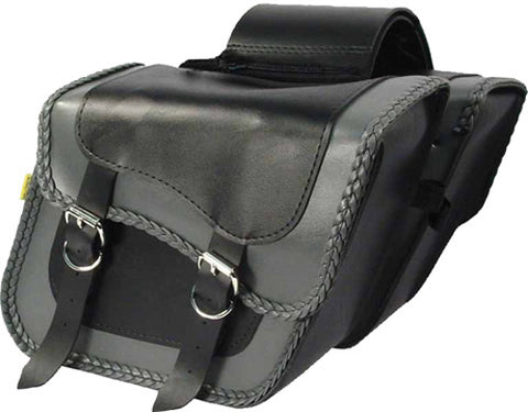 DOWCO 58705-20 GRAY THUNDER SERIES STANDARD SLANT SADDLEBAG SET