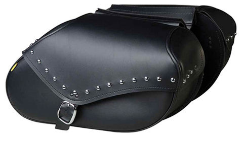 DOWCO REVOLUTION SERIES SMALL "STUDDED" HARD MOUNT SADDLEBAG SET 3435