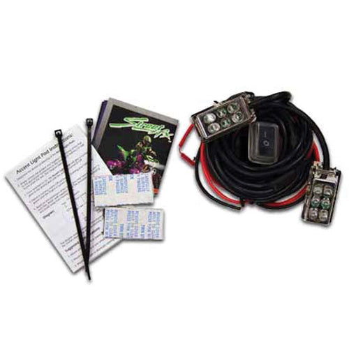 Street FX 1041894 STREET-FX ORANGE MOTORCYCLE ACCENT LIGHTS