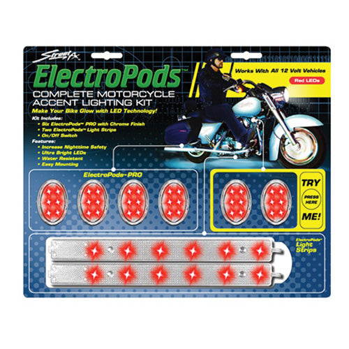 Street FX STREET-FX RED ELECTROPOD KIT 1042433