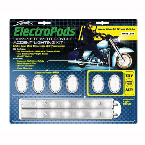 Street FX STREET-FX WHITE ELECTROPOD KIT 1042515
