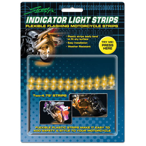 STREET FX 1043459 STREET-FX FLEX INDICATOR STRIPS YELLOW