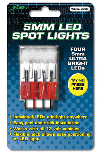 Street FX 1044399 STREET-FX EPOD-SPOT-4LED-TRY ME BC WHITE