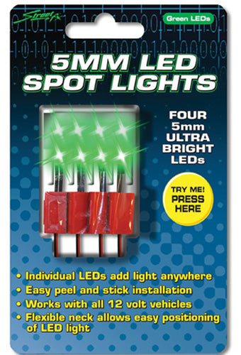 Street FX 1044400 STREET-FX EPOD-SPOT-4LED-TRY ME BC GREEN