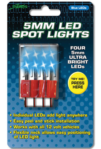 Street FX 1044401 STREET-FX EPOD-SPOT-4LED-TRY ME BC BLUE