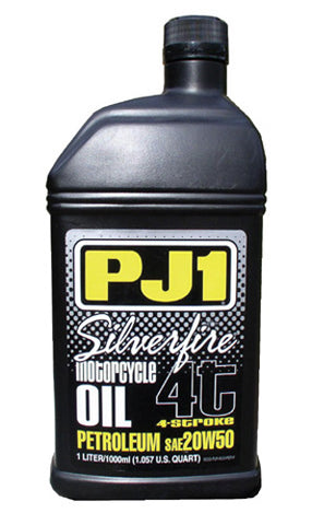PJH 9-50-PET SILVERFIRE 20W50 PREMIUM PETROLEUM MOTOR OIL 4T 1 LITER
