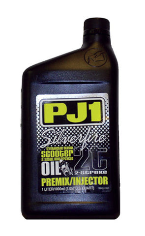 PJ1 PJ1 18445 SILVERFIRE SCOOTER INJECTOR OIL 2T 1 LITER PART NUMBER 18445