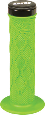 TANGENT MINI LOCK-ON GRIPS GREEN W/BLACK ALLOY CLAMP 100MM PART# 16-2201GR NEW