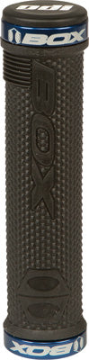 BOX HEX LOCK-ON GRIPS (BLACK/BLUE) BX-HG17BKHEX-BL