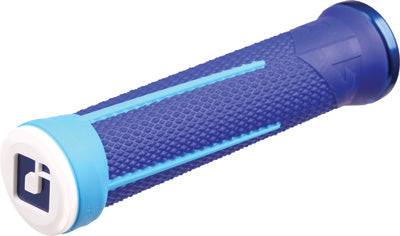 ODI AG1 LOCK-ON GRIPS (BLUE/BRIGHT BLUE) D35A1U-U