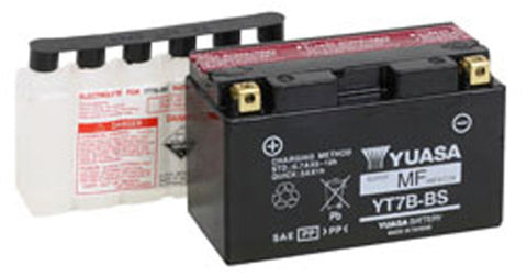 YUASA YUAM62T7B YT7B-BS MAINTENANCE FREE 12 VOLT BATTERY