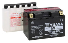 YUASA YUAM629B4 YT9B-BS MAINTENANCE FREE12 VOLT BATTERY