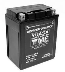 YUASA YUASA YTX14AHL FACTORY ACTIVATED MAINTENANCE FREE 12 VOLT BATT YUAM72H4L