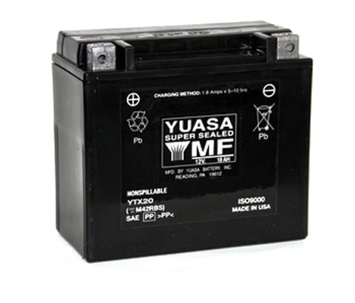 Yuasa Batteries YUASA FACTORY ACTIVATED BATTERY # YUAM420BS NEW