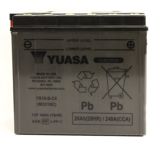 Yuasa Batteries YUASA BATTERY (CS=5) # YUAM2216B NEW