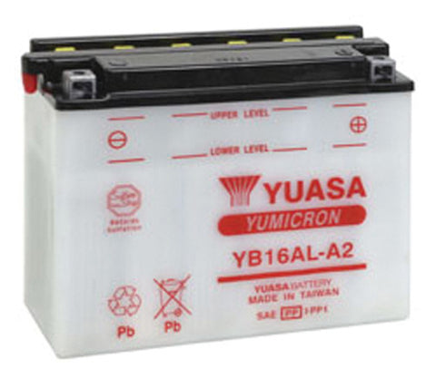 YUASA YUAM22162 YB16AL-A2 YUMICRON-12 VOLT BATTERY