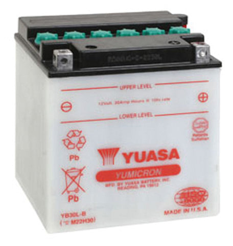 YUASA YUAM22H30 YB30L-B YUMICRON-12 VOLTBATTERY