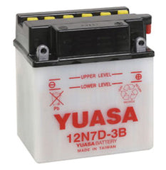 YUASA YUAM227DB 12N7D-3B CONVENTIONAL 12VOLT BATTERY