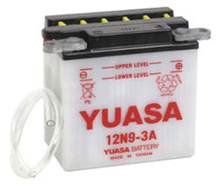 YUASA YUAM2293A 12N9-3A CONVENTIONAL 12 VOLT BATTERY