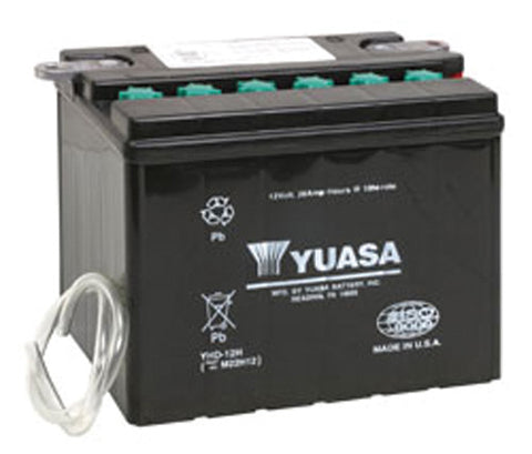 YUASA YUAM22H12 YHD-12H CONVENTIONAL 12 VOLT BATTERY