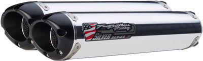 TBR M-2 SILVER SERIES DUAL S/O EXHAUST SYSTEM (ALUMINUM) PART# 005-2290406DV-S N
