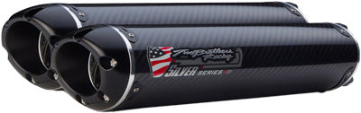 TBR M-2 SILVER SERIES DUAL S/O EXHAUST SYSTEM (CARBON FIBER) PART# 005-2290405DV