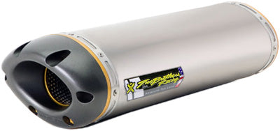 TBR M-5 SLIP-ON EXHAUST SYSTEM (TITANIUM) PART NUMBER 005-1550420V