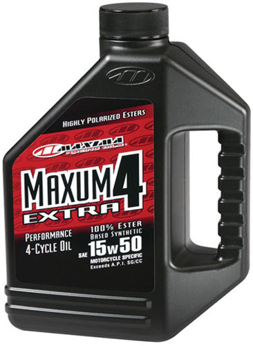 MAXIMA 329128 EXTRA 15W50 100% SYNTHETIC MAXUM4 SERIES 128 OZ