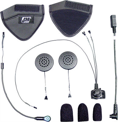 J M PERFORMANCE SERIES HEADSET HALF HELMET PART# HS-BCD284-HJH-HO NEW