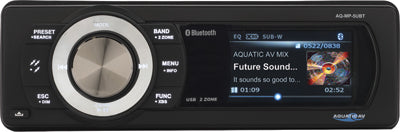 AQUATIC AV AQAV BLUETOOTH RADIO UNIVERSAL HARDWIRE FIT AQ-MP-5UBT